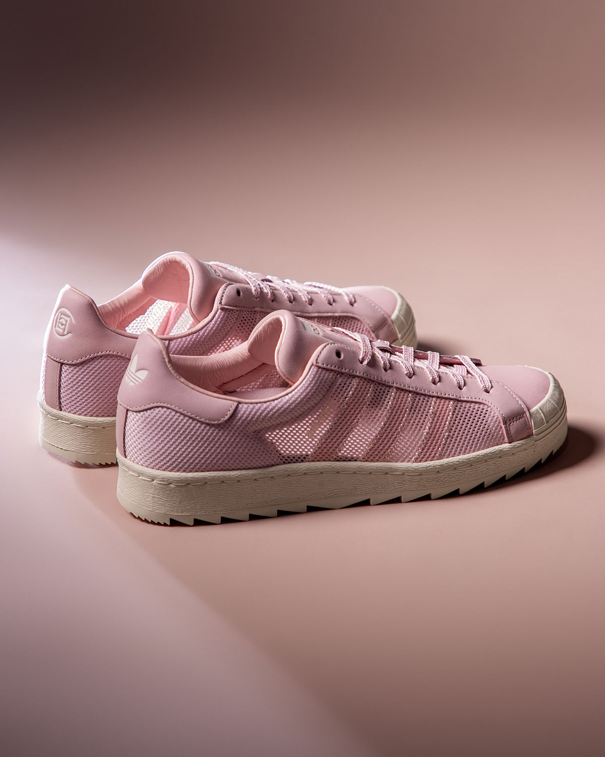 Clot Adidas Superstar Breathe Pink Js0892 3
