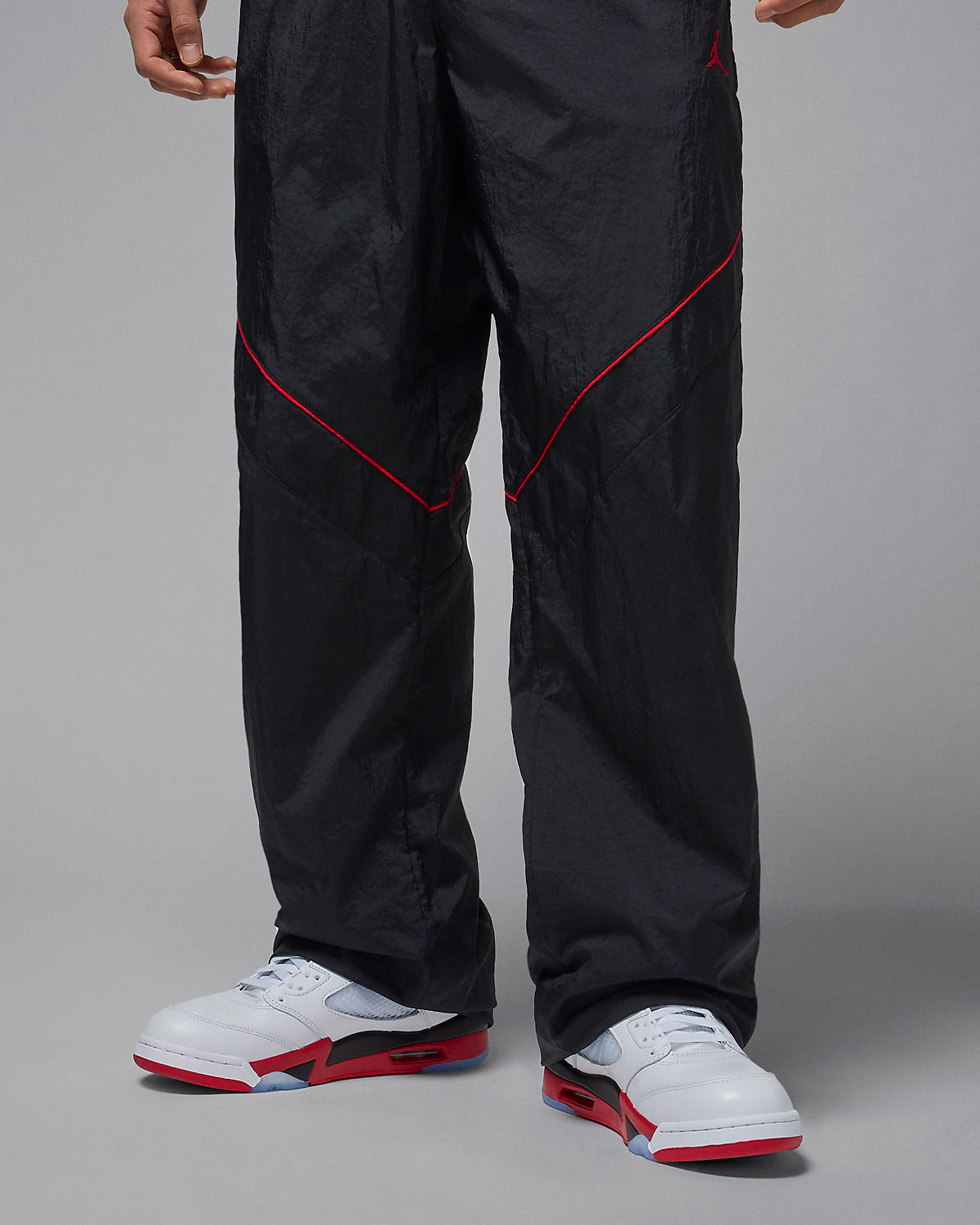 Fire Red Jordan 5s 2025 1