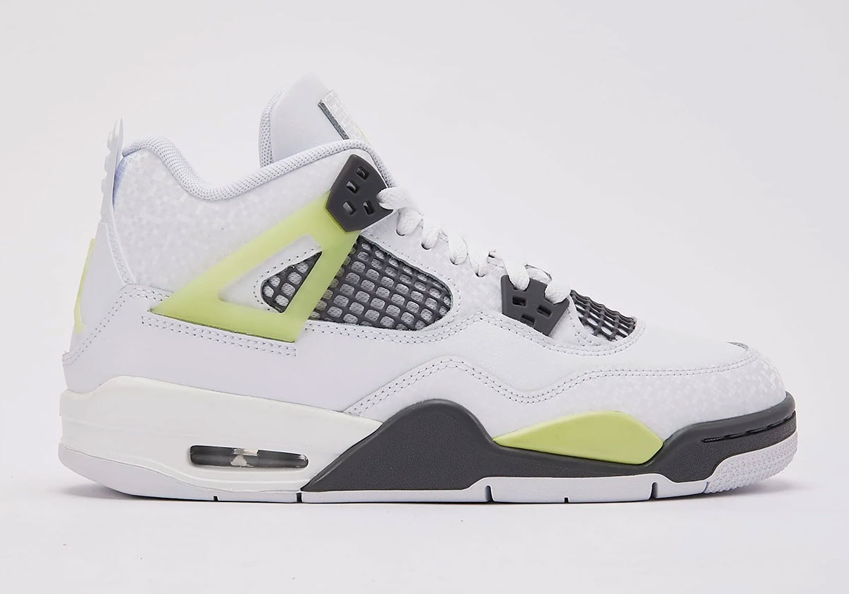 Jordan 4 Light Lemon Twist Shoes 7