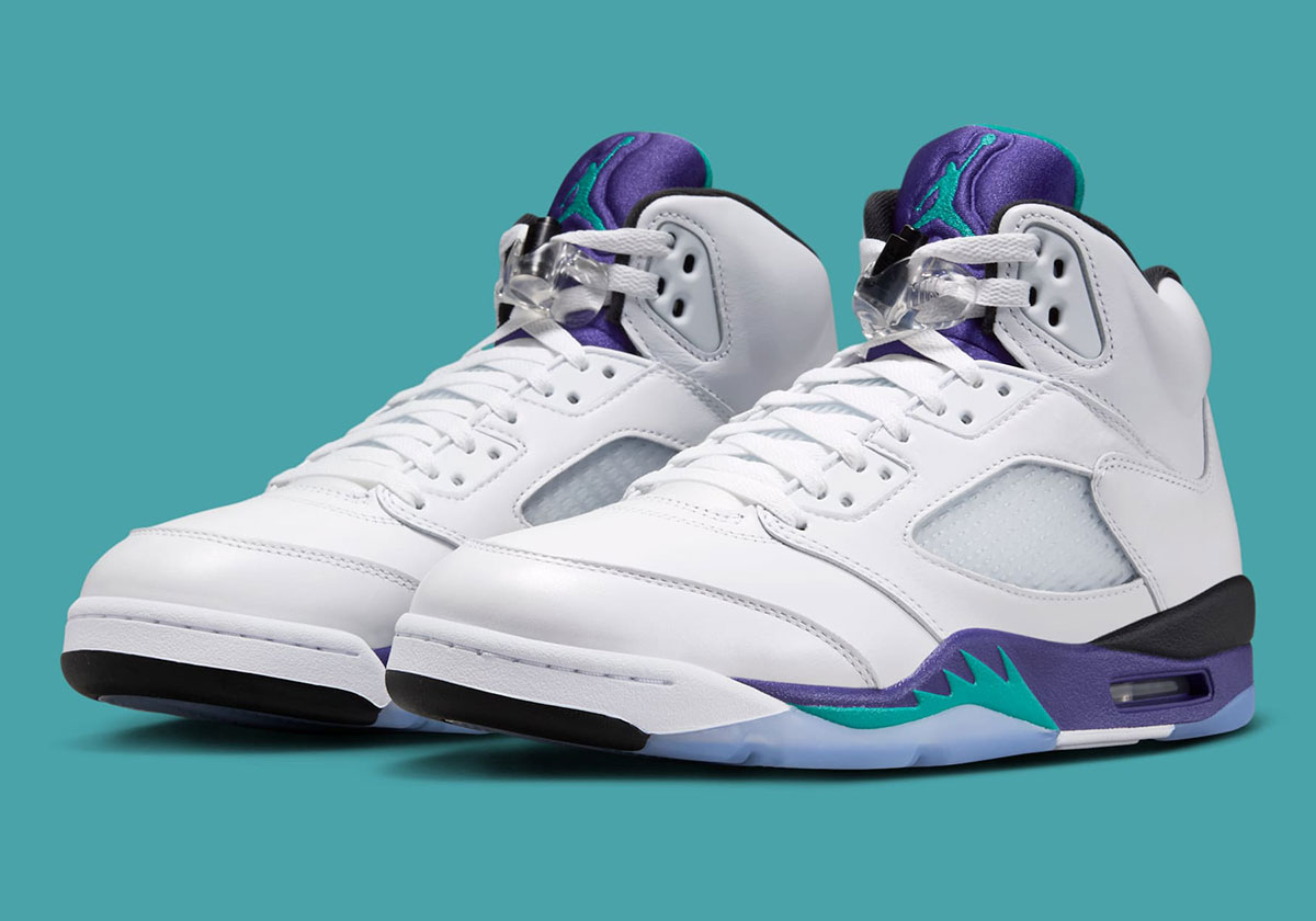 Official Images Of The Air Jordan 5 "Grape"