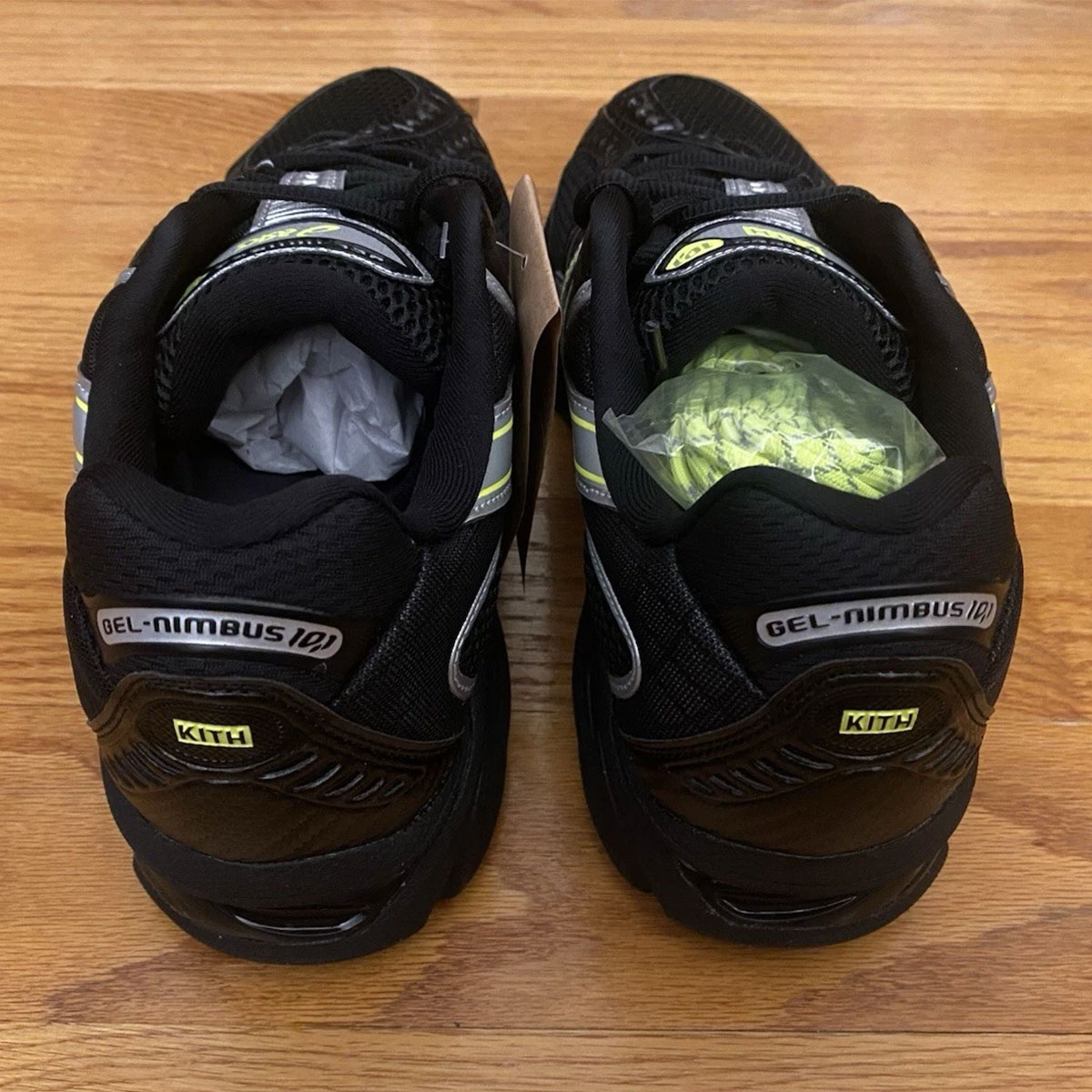 Kith Asics Gel Nimbus 10 1 Black Pure Silver 1203a844 001 3