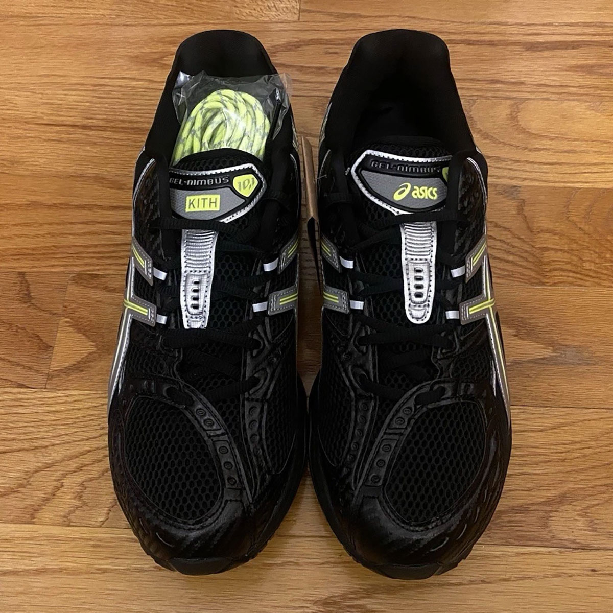 Kith Asics Gel Nimbus 10 1 Black Pure Silver 1203a844 001 5