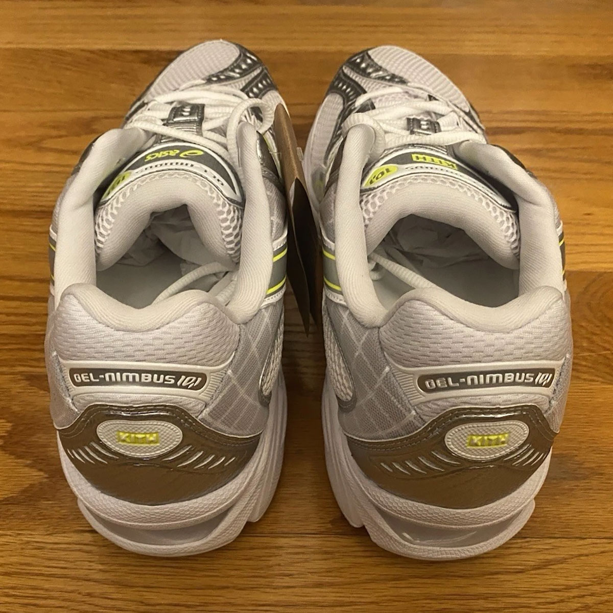 Kith Asics Gel Nimbus 10 1 White Pure Silver 1203a844 100 1