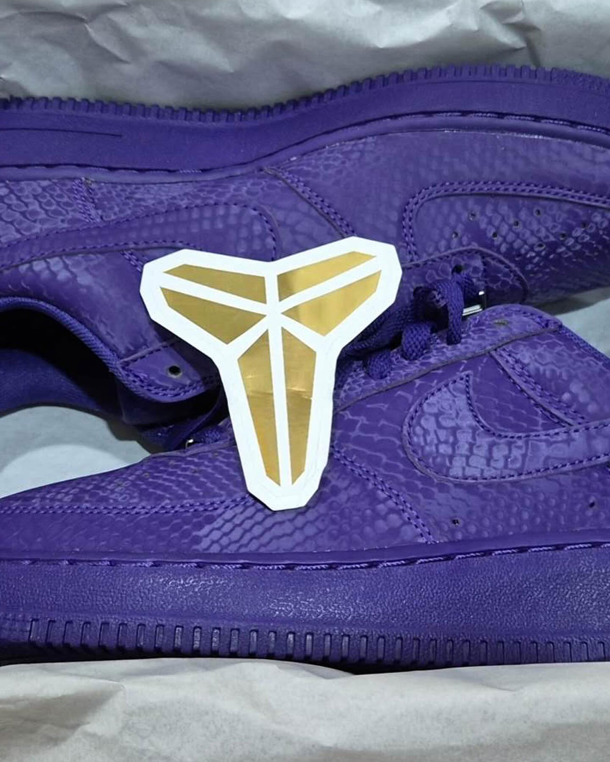 Kobe Nike Air Force 1 Court Purple Ib0018 500 2