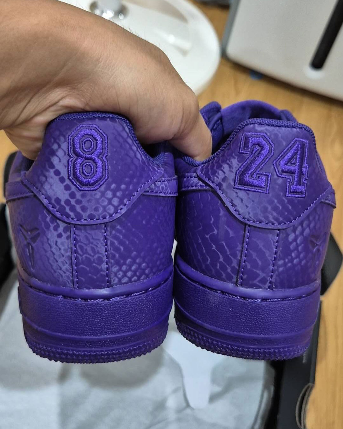 Kobe Nike Air Force 1 Court Purple Ib0018 500 4