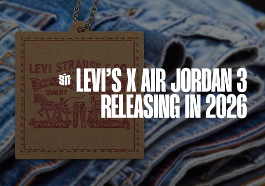 Levi’s x Air Jordan 3 Expected In 2026