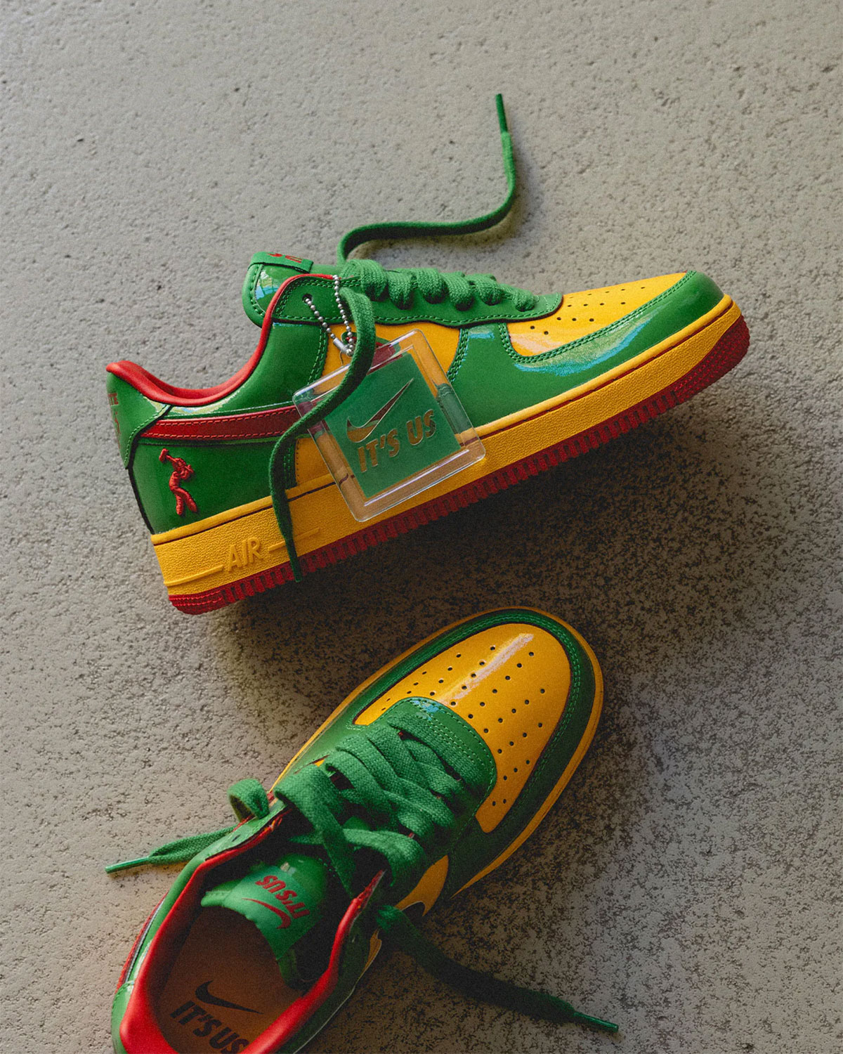 Lil Yachty Nike Air Force 1 Low Lucky Green Ih4383 300 Release Date 6