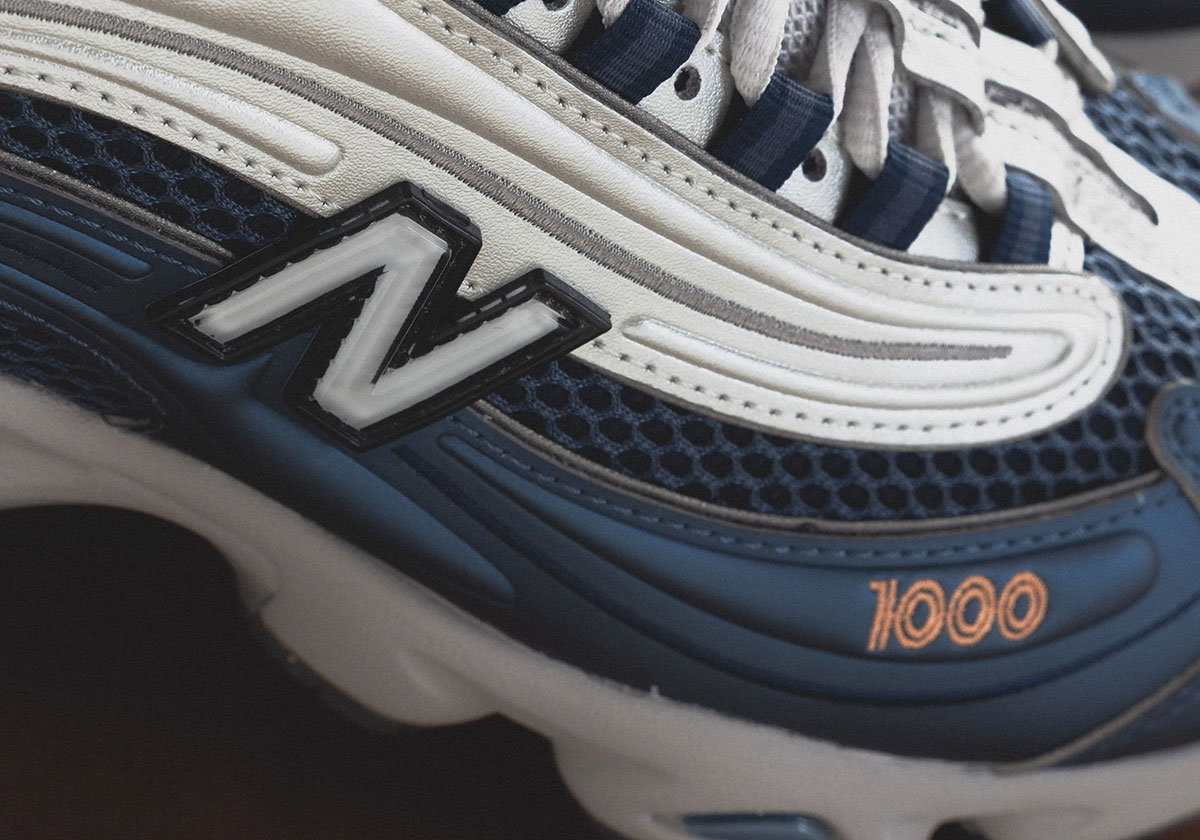 The New Balance 1000's Futurist Appeal Balanced By "Vintage Indigo"