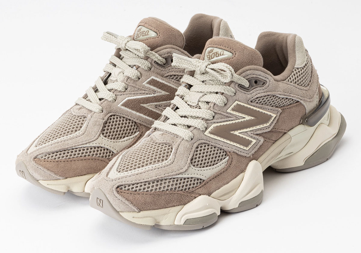 The New Balance 9060 Sprouts A Tonal "Mushroom" Colorway