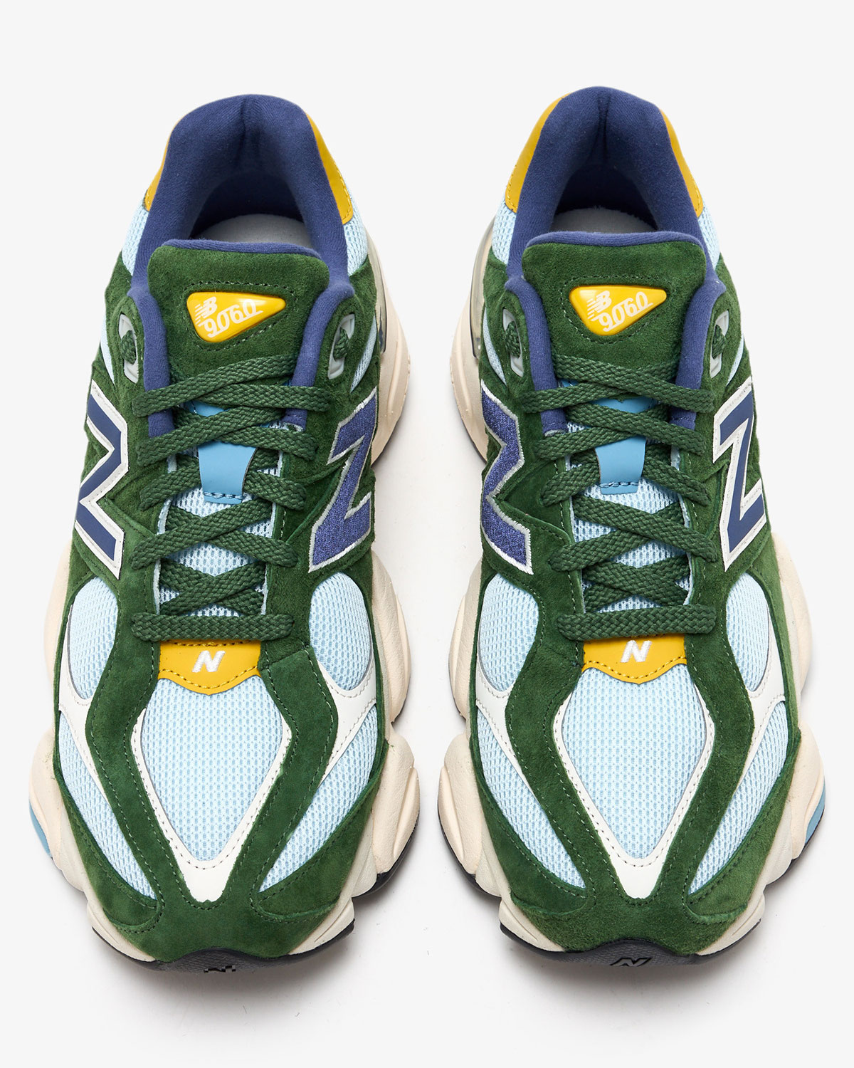 New Balance 9060 Green Suede U9060lda 4