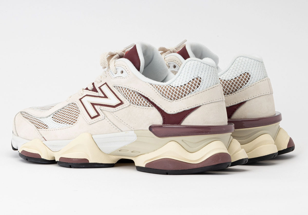 New Balance 9060 Linen Burgundy U9060psd 3