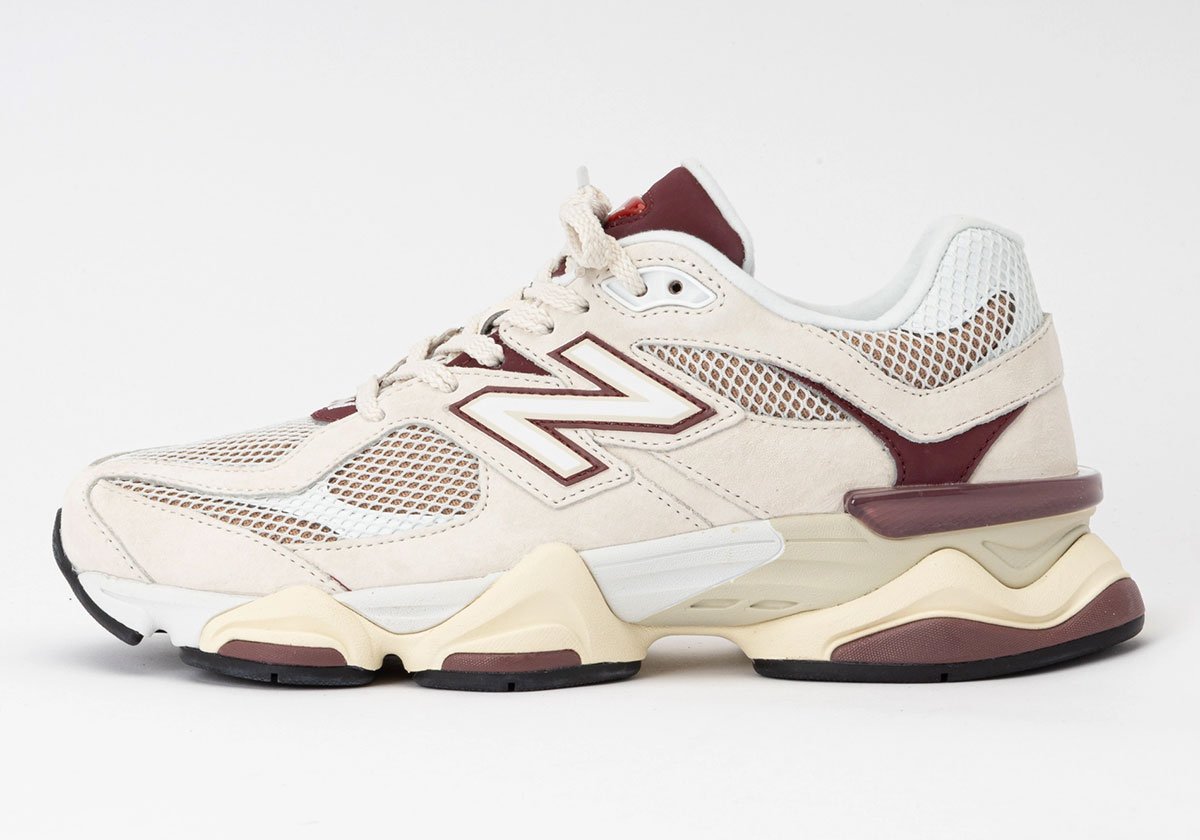 New Balance 9060 Linen Burgundy U9060psd 7