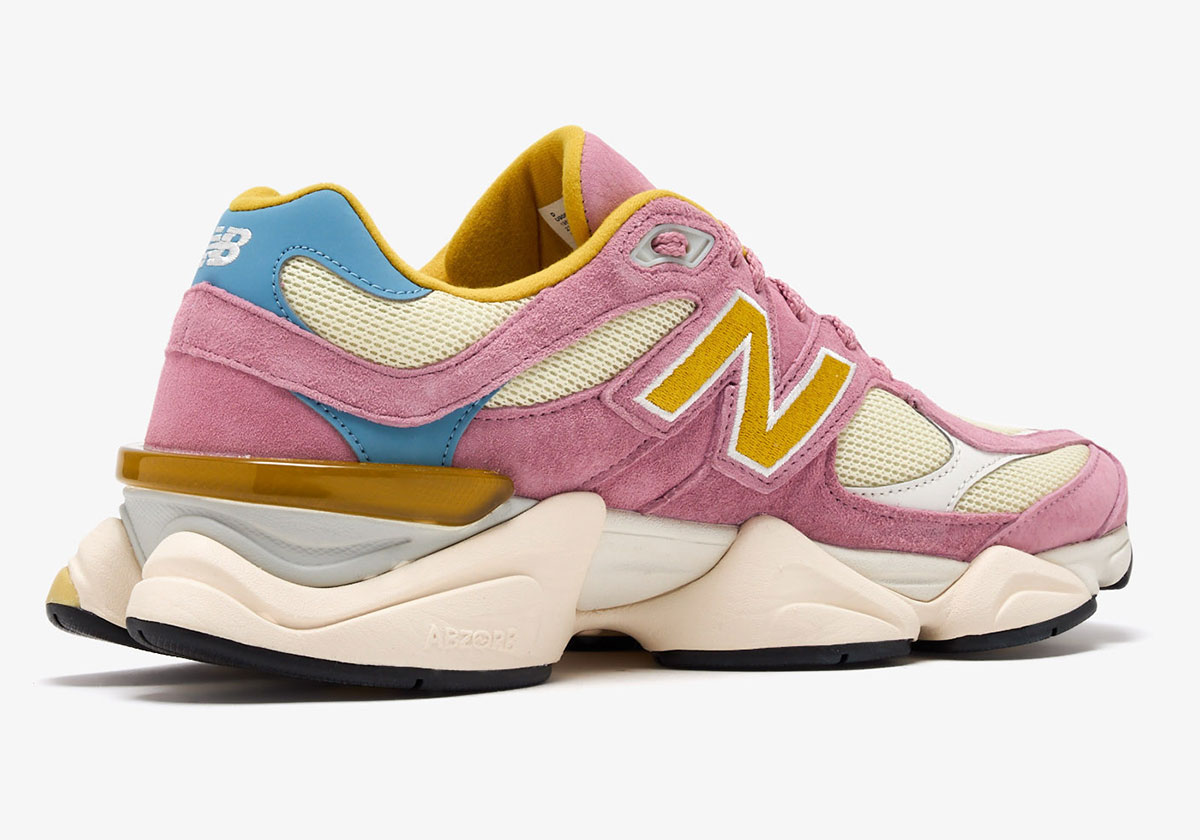 New Balance 9060 Pink Suede U9060ldb 3