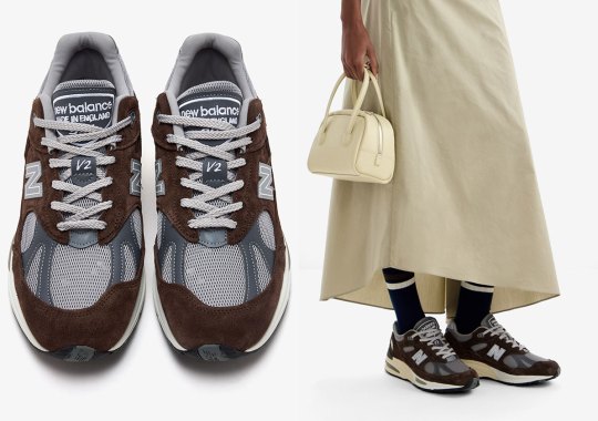 The New Balance 991v2 Made in UK Serves Up Cozy Brown And Grey
