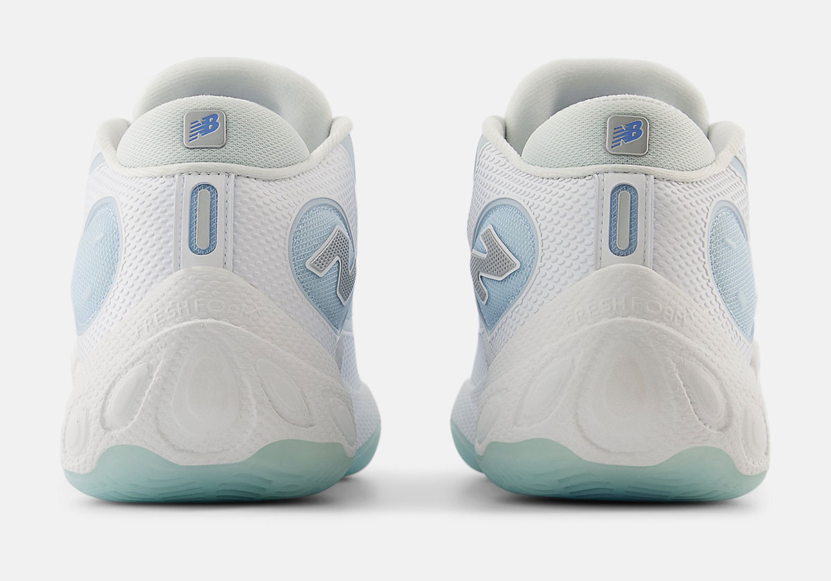New Balance Fresh Foam Bb V3 White Blue Bbfrsnv3 4