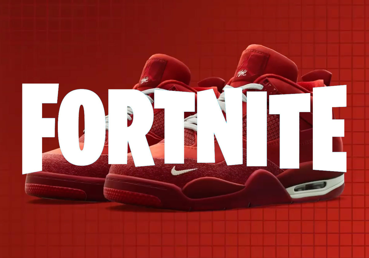 Nigel Sylvester's Air Jordan 4 "Brick By Brick" Is Coming To Fortnite