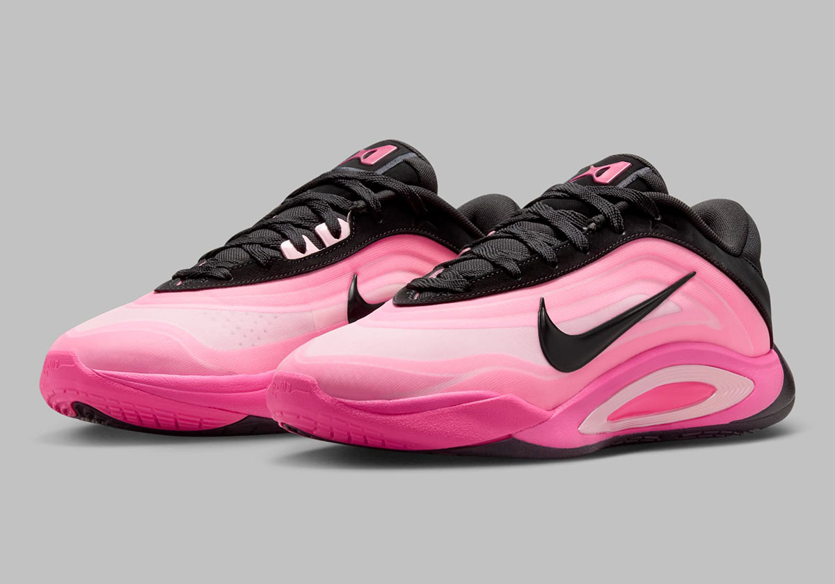 Nike A One Black Hyper Pink Fz8605 001 Release Date 7