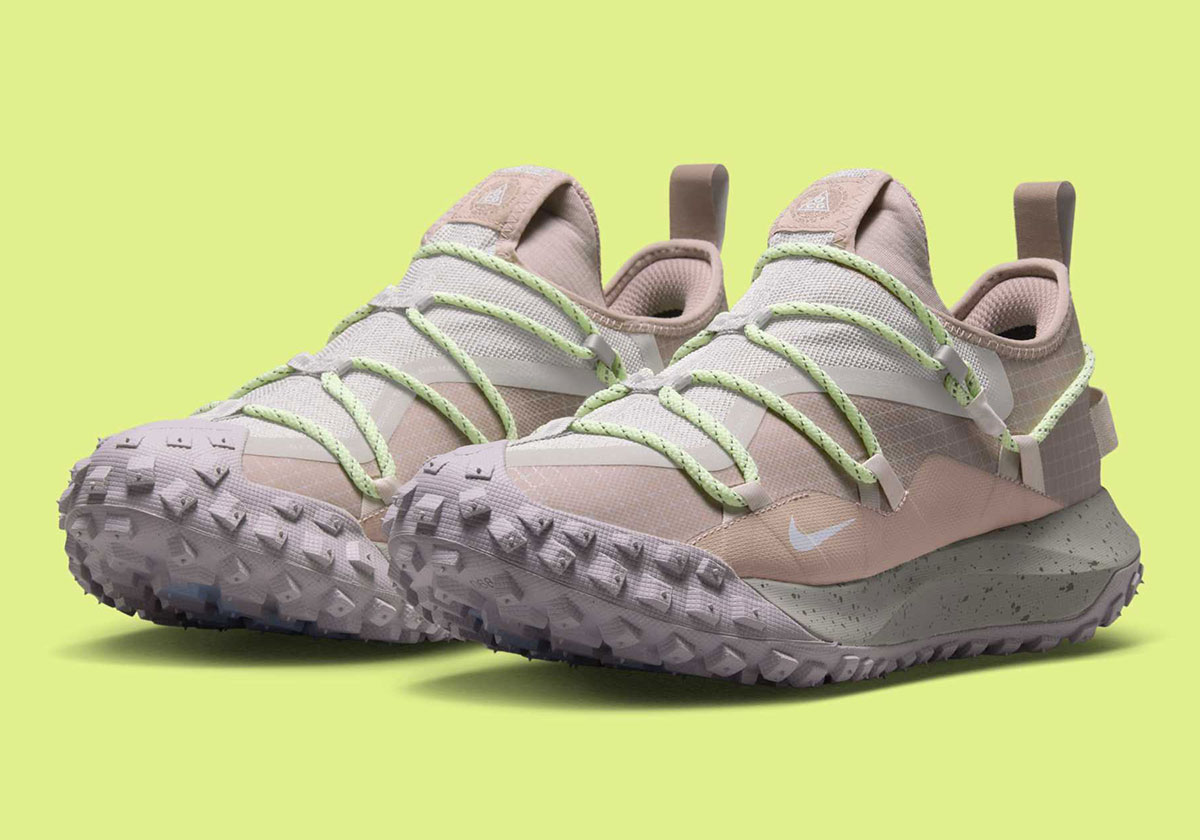 Nike Acg Mountain Fly Low 2 Gore Tex Khaki Barely Volt Ib7328 003 3