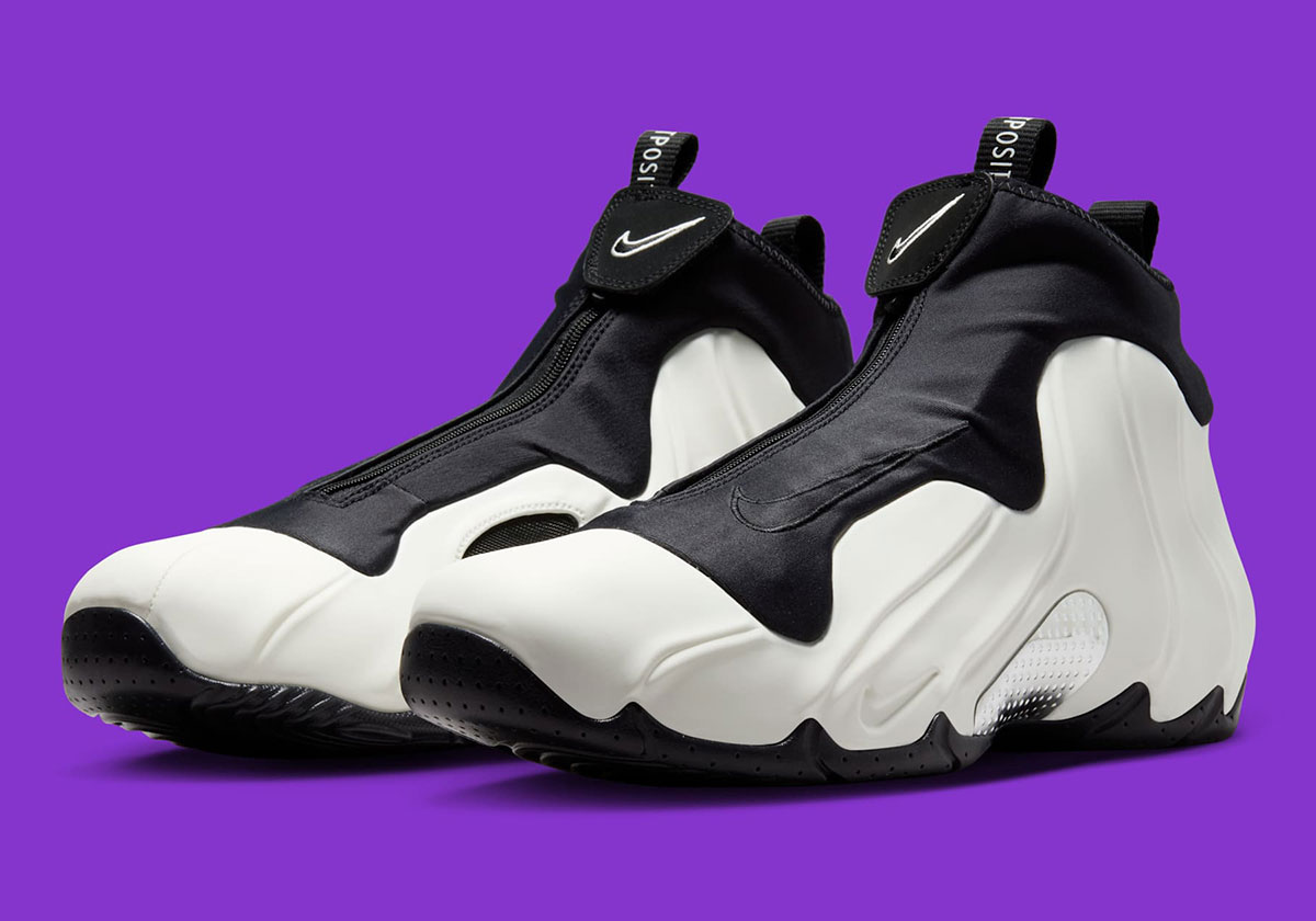 Nike's Air Flightposite Era Continues With A Classic Sail And Black