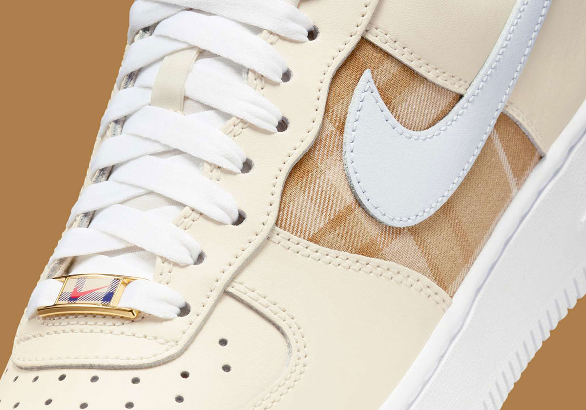 Nike Made A Brown Plaid Air Force 1 For The Burberry Crowd