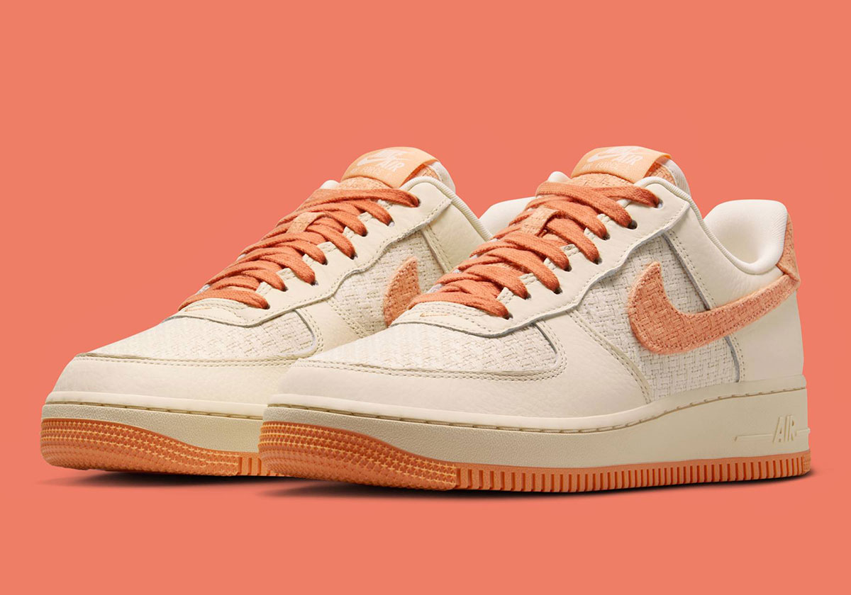 The Nike Air Force 1 Low Shifts Into Jute Fabric For Summer