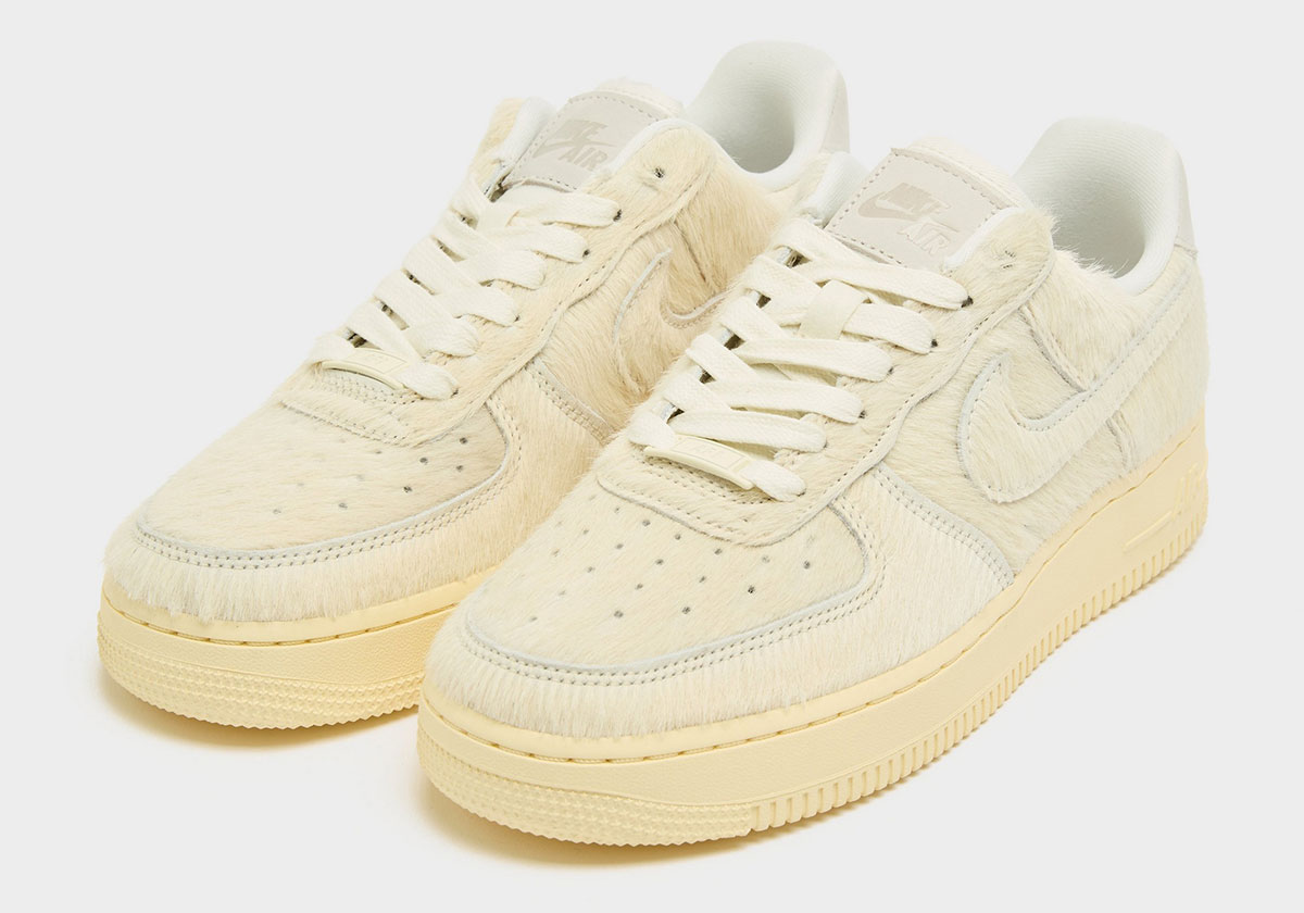 Nike Air Force 1 Low Pony Hair Sail Muslin Ii7398 100 2