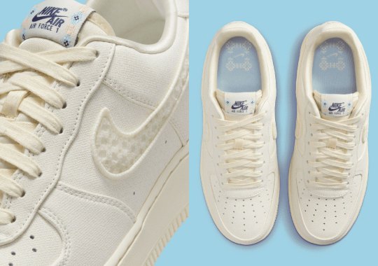 Subtle Aztec-Style Detailing Appears On The Nike Air Force 1 Low