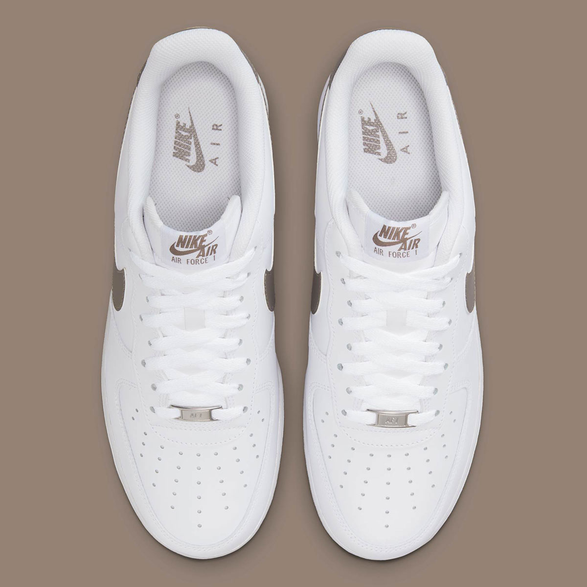 Nike Air Force 1 Low White Brown Fj4146 118 3