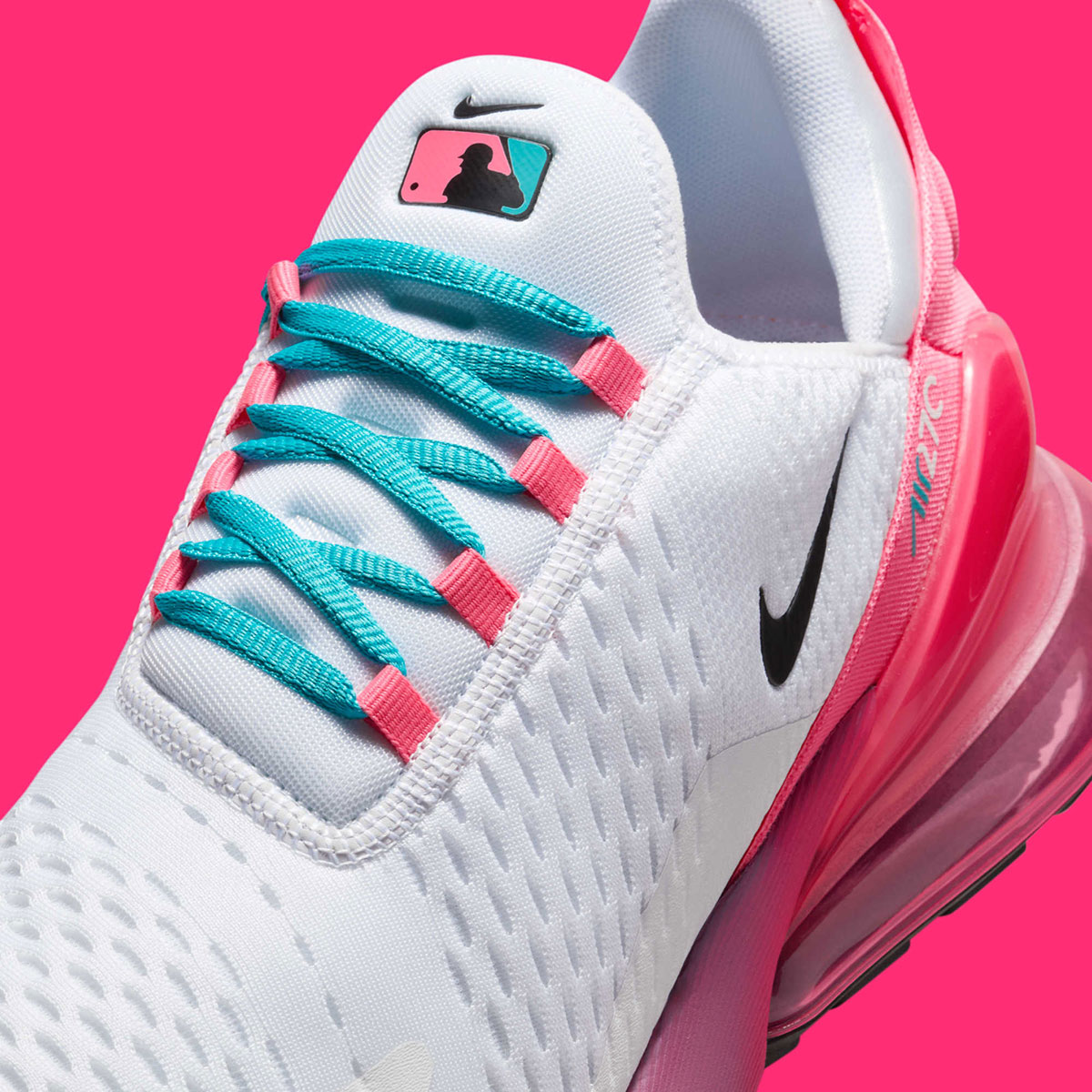 Nike Air Max 270 Mlb City Connect Miami Marlins 1