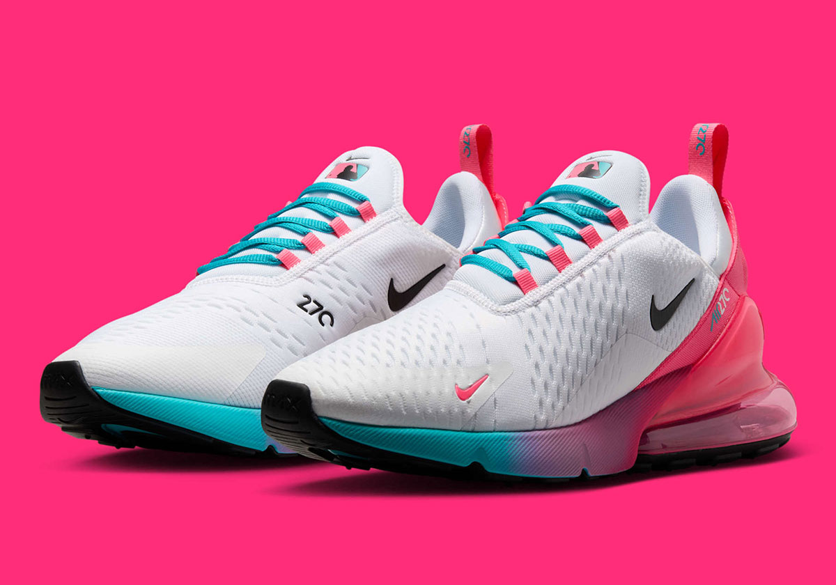 Nike Air Max 270 Mlb City Connect Miami Marlins 2