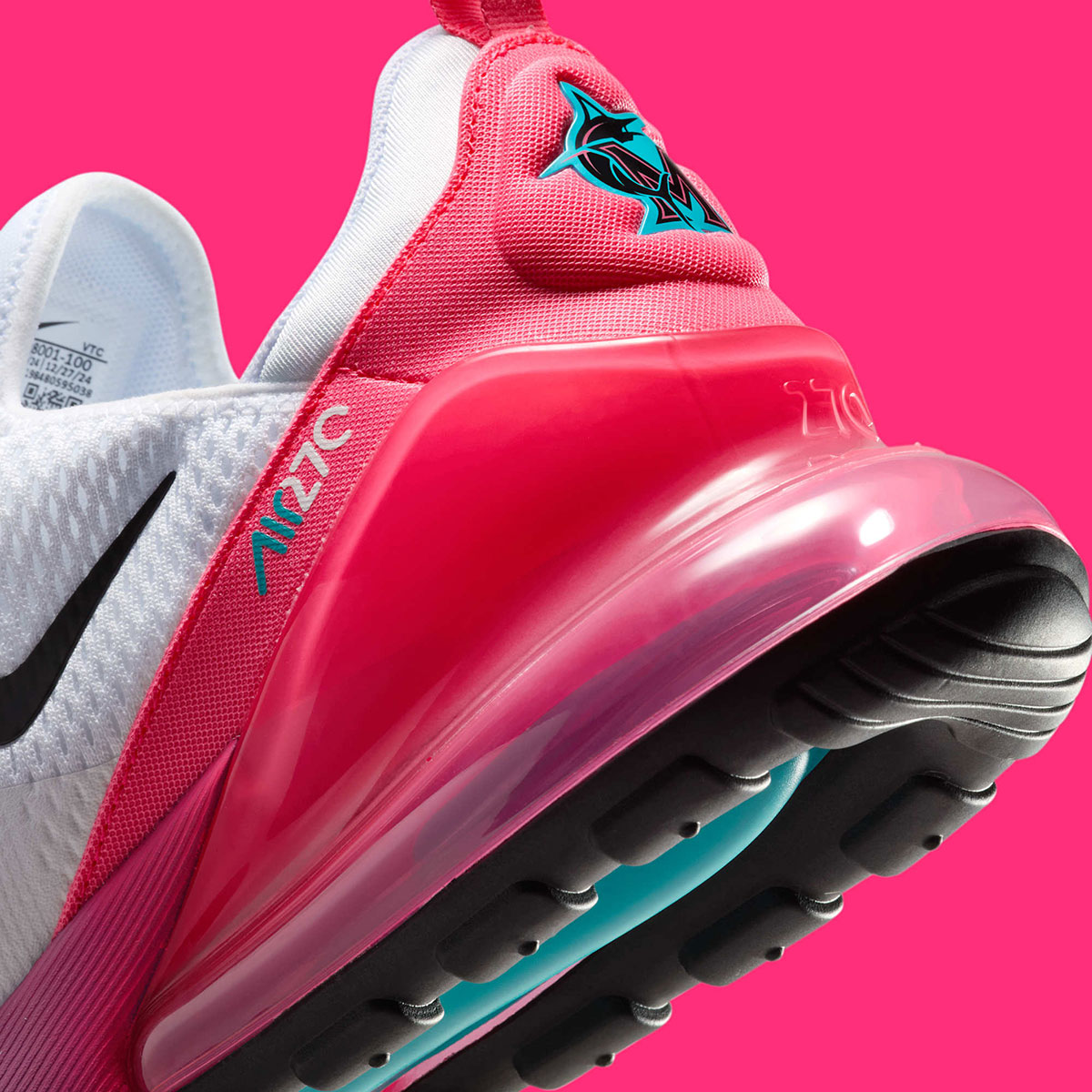 Nike Air Max 270 Mlb City Connect Miami Marlins 5