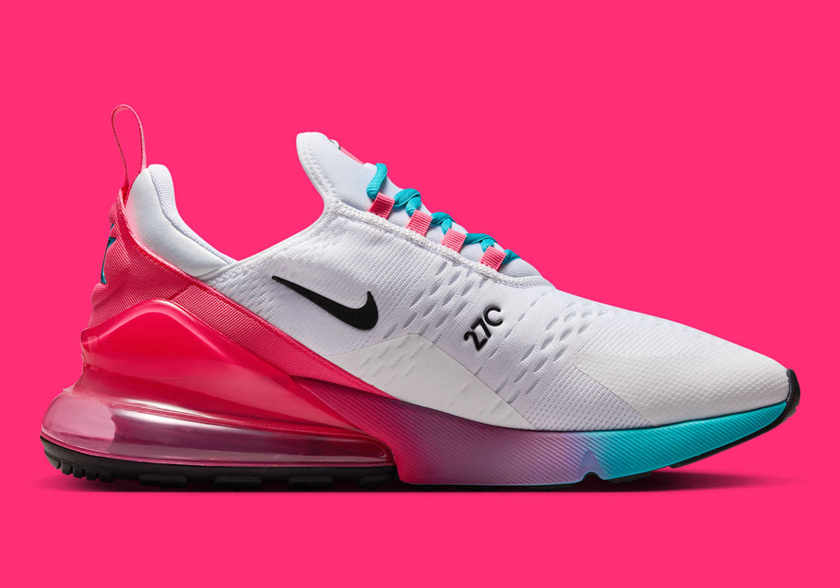 Nike Air Max 270 Mlb City Connect Miami Marlins 7