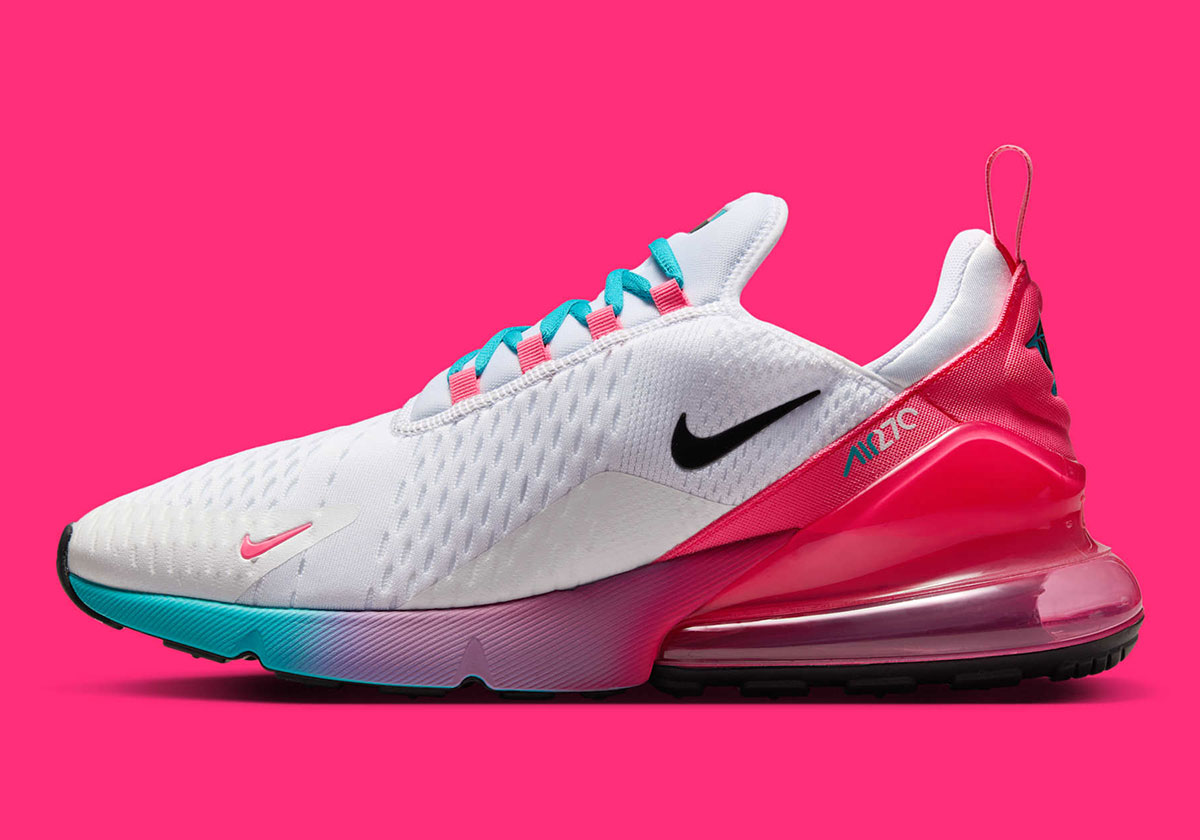 Nike Air Max 270 Mlb City Connect Miami Marlins 9