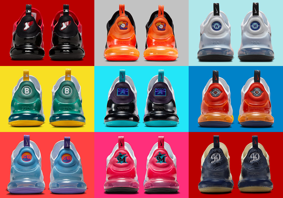 Nike Air Max 270 MLB City Connect Pack Is Available Now