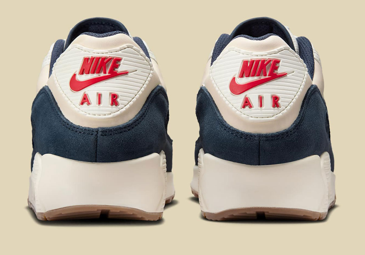Nike Air Max 90 Pale Ivory Thunder Blue Sail Light Khaki Ih4379 110 1