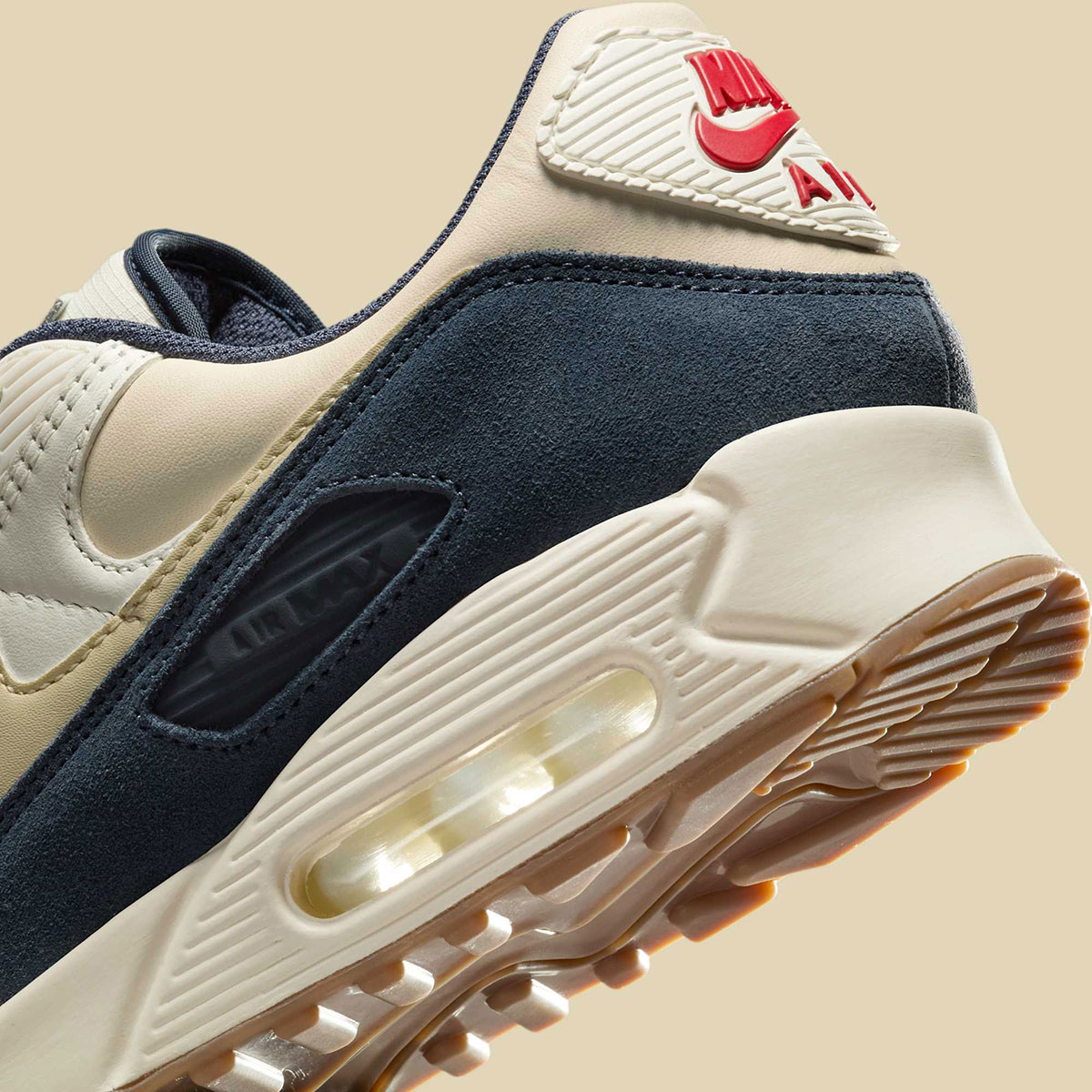 Nike Air Max 90 Pale Ivory Thunder Blue Sail Light Khaki Ih4379 110 8