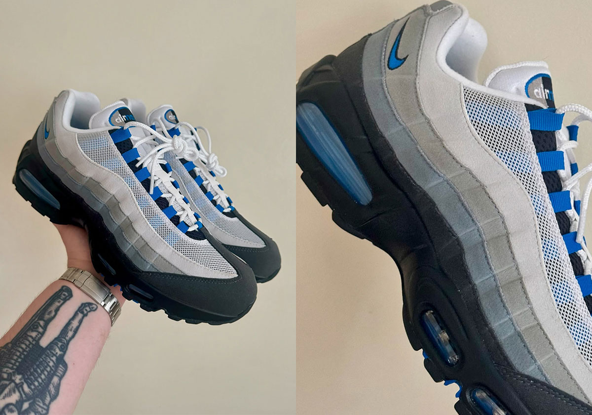 The Nike Air Max 95 "Blue Spark" Releases August 8th