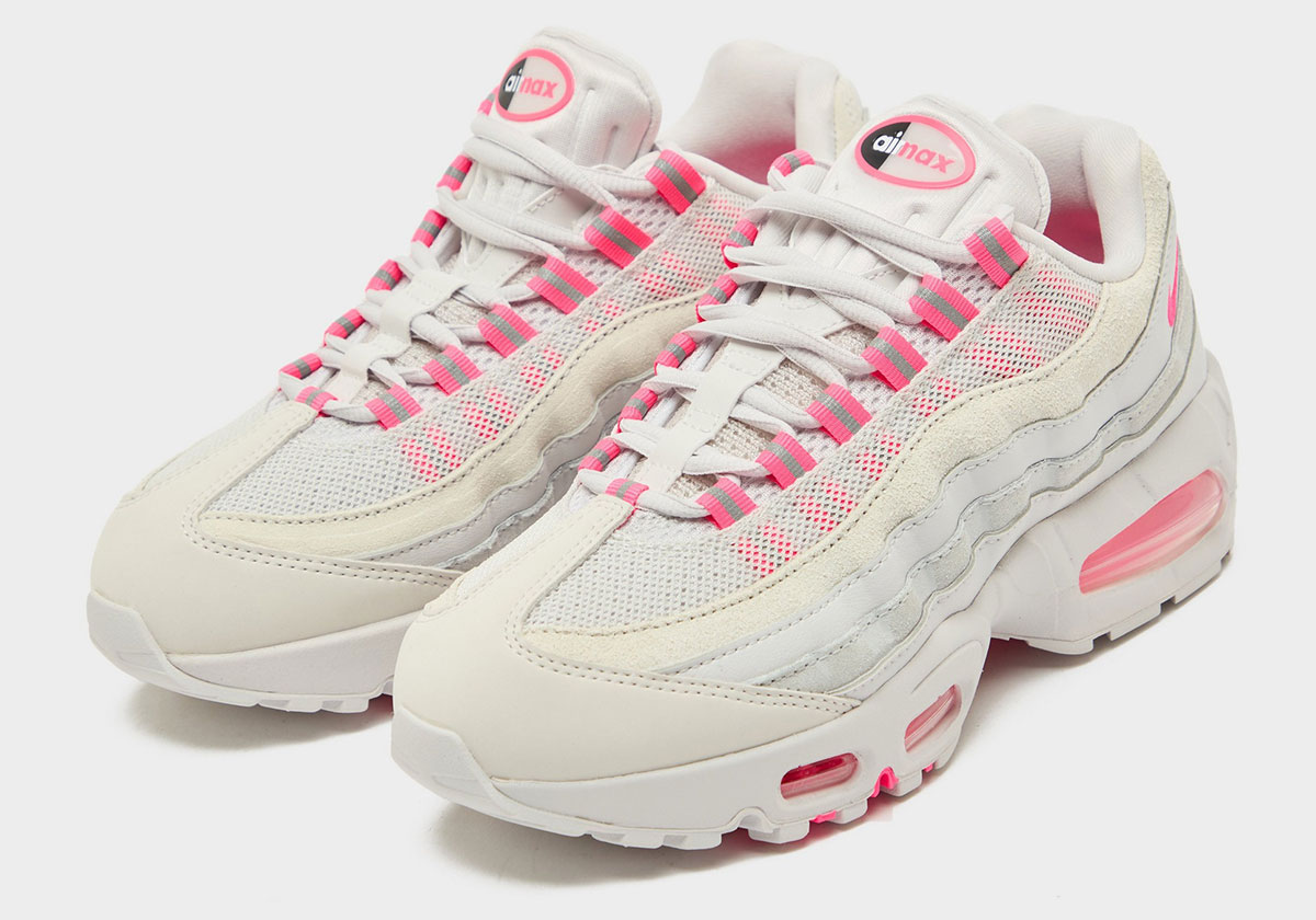 Nike Air Max 95 Vast Grey Hyper Pink Pure Platinum Platinum Tint Black Ib6396 002 4