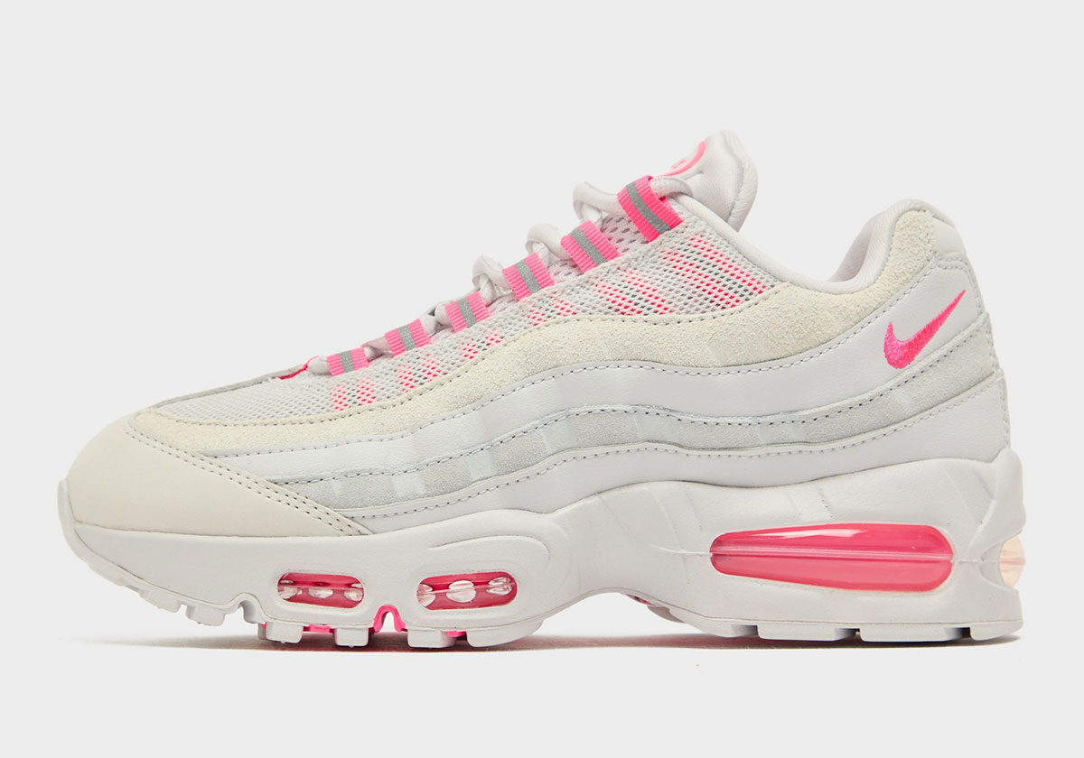 Nike Air Max 95 Vast Grey Hyper Pink Pure Platinum Platinum Tint Black Ib6396 002 5