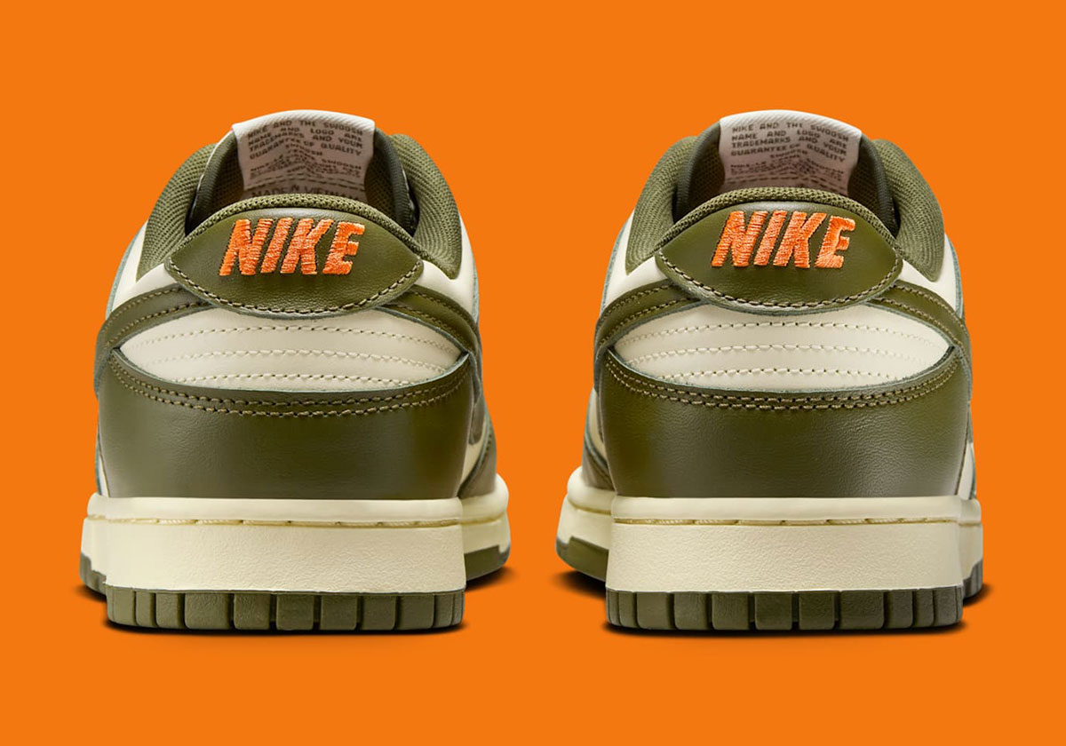 Nike Dunk Low Coconut Milk Rough Green Electro Orange Ih0245 113 5