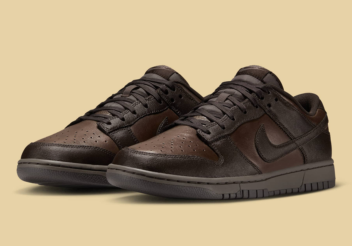 The Nike Dunk Low Takes To Velvety "Ironstone"