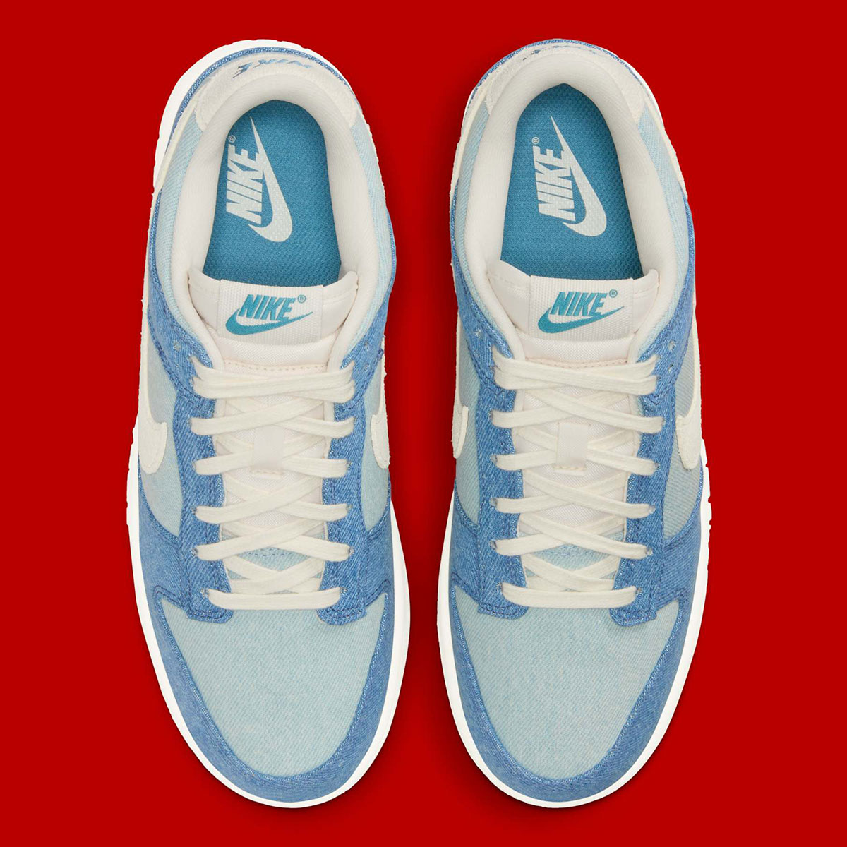 Nike Dunk Low Smokey Blue Denim Turquoise Pale Ivory Ih5073 006 2