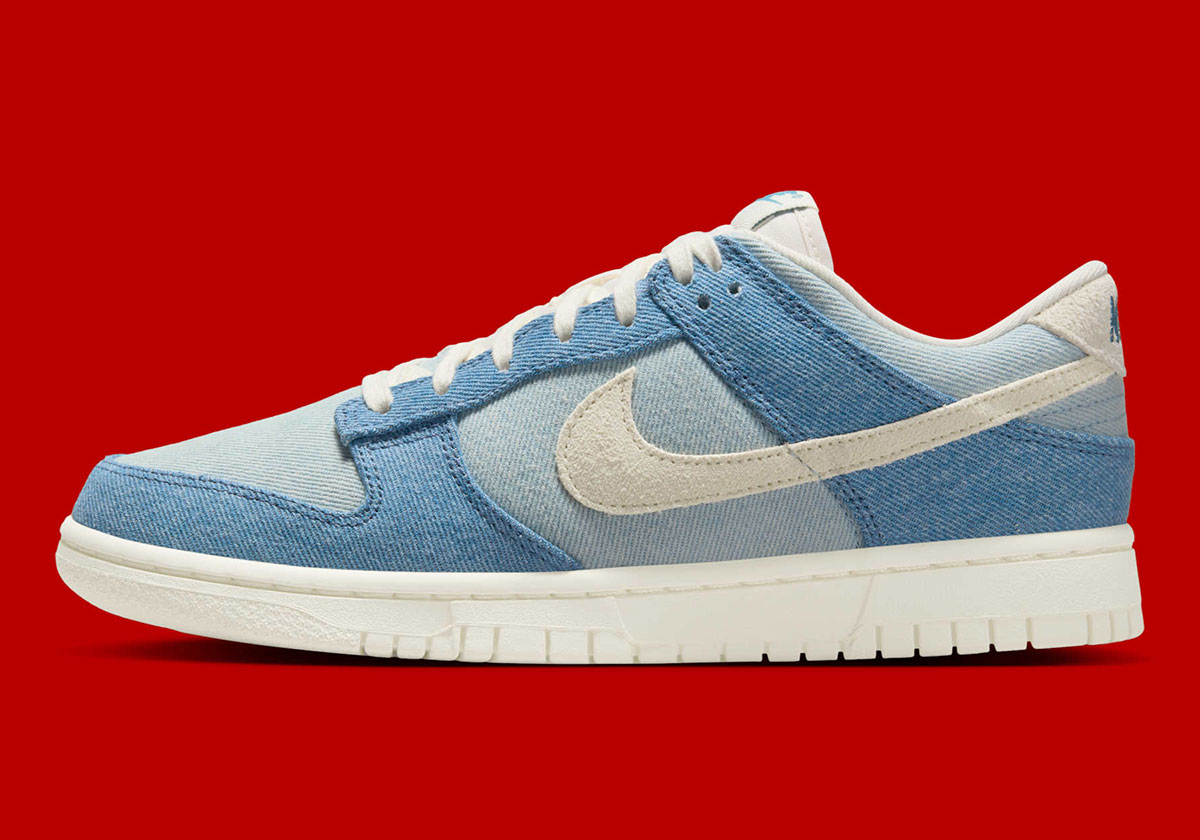 Nike Dunk Low Smokey Blue Denim Turquoise Pale Ivory Ih5073 006 8