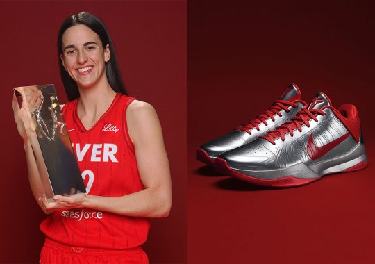 Caitlin Clark Breaks Out Nike Kobe 5 Protro “Rookie Of The Year” PE