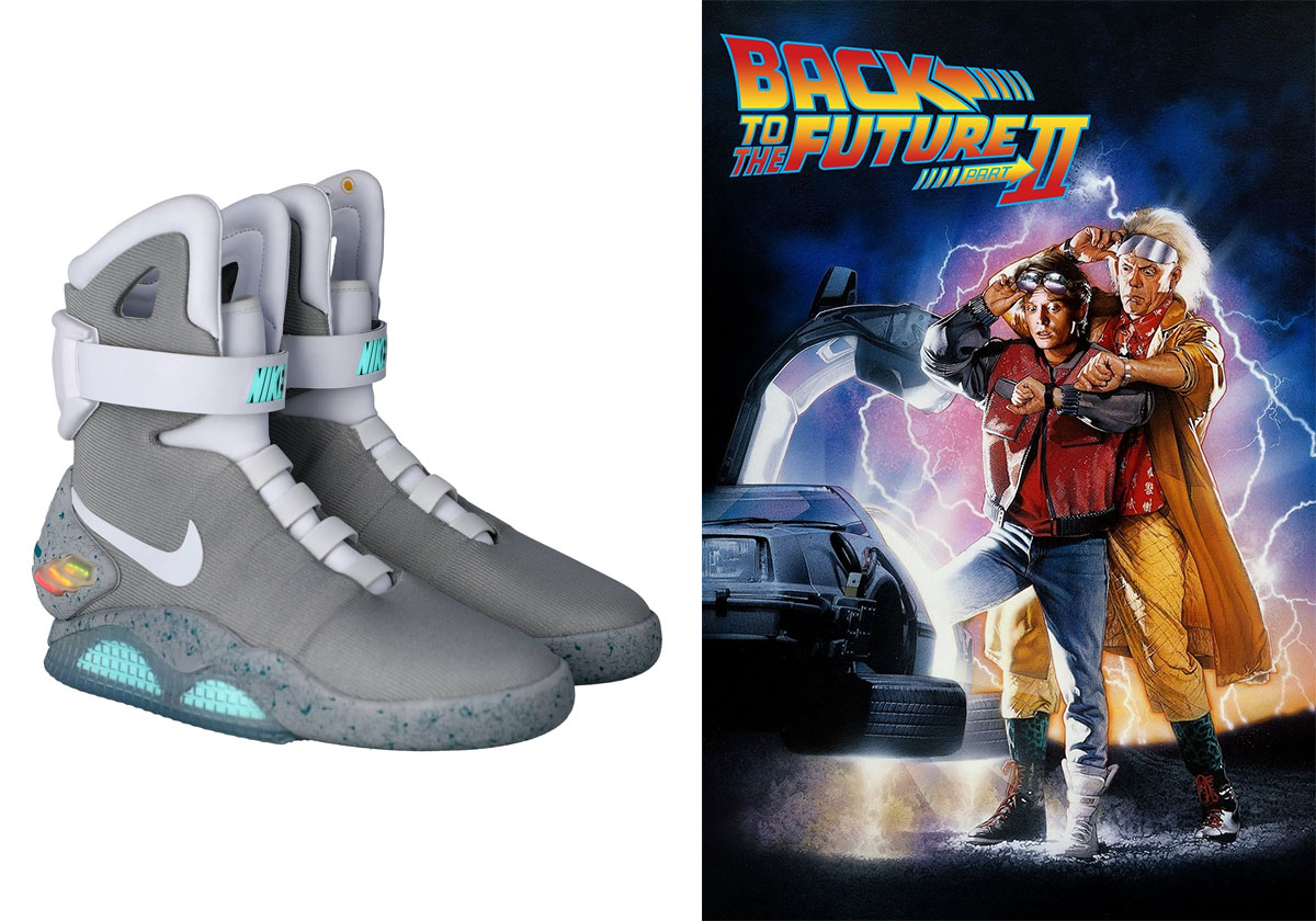 Nike Air Mag With Signatures From Tinker Hatfield And Michael J. Fox Up For Auction