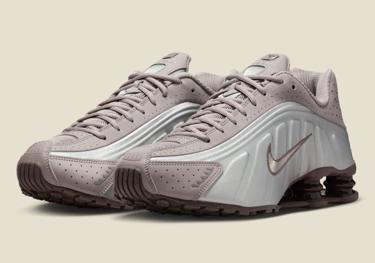 Contemporary “Cave Stone” Makes Its Way Onto The Nike Shox R4