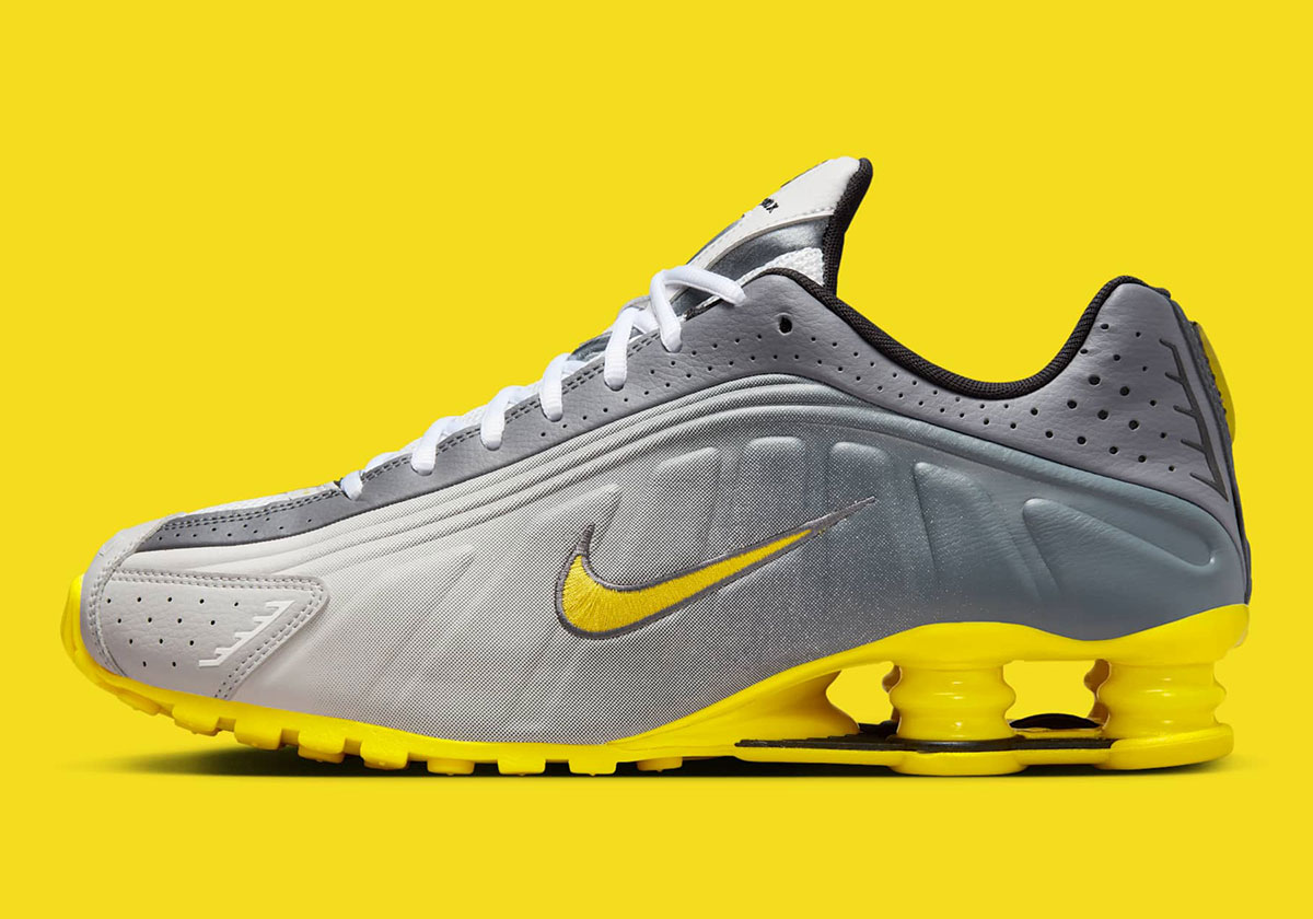Nike Shox R4 Vast Grey Light Graphite Smoke Grey Bright Citron Ih3397 078 3