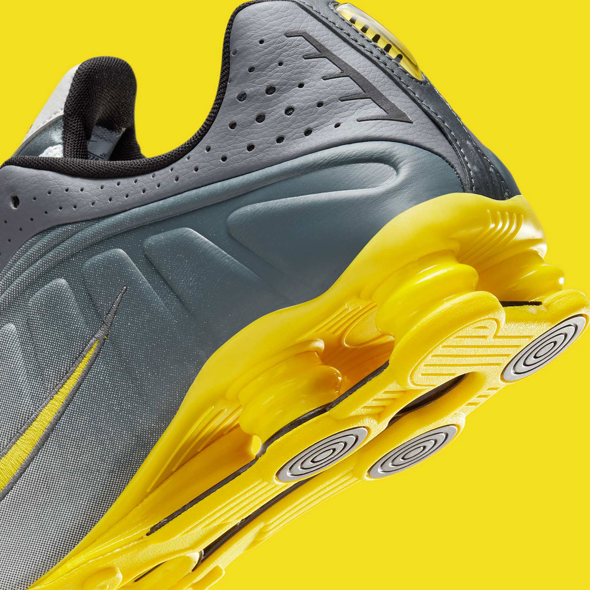 Nike Shox R4 Vast Grey Light Graphite Smoke Grey Bright Citron Ih3397 078 5