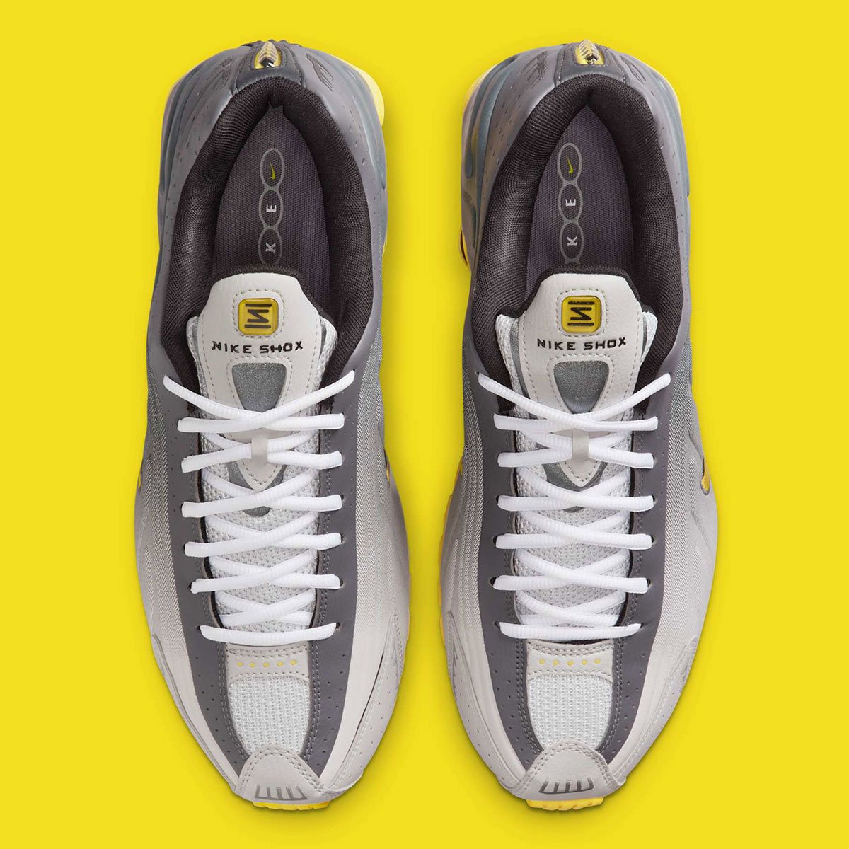 Nike Shox R4 Vast Grey Light Graphite Smoke Grey Bright Citron Ih3397 078 6