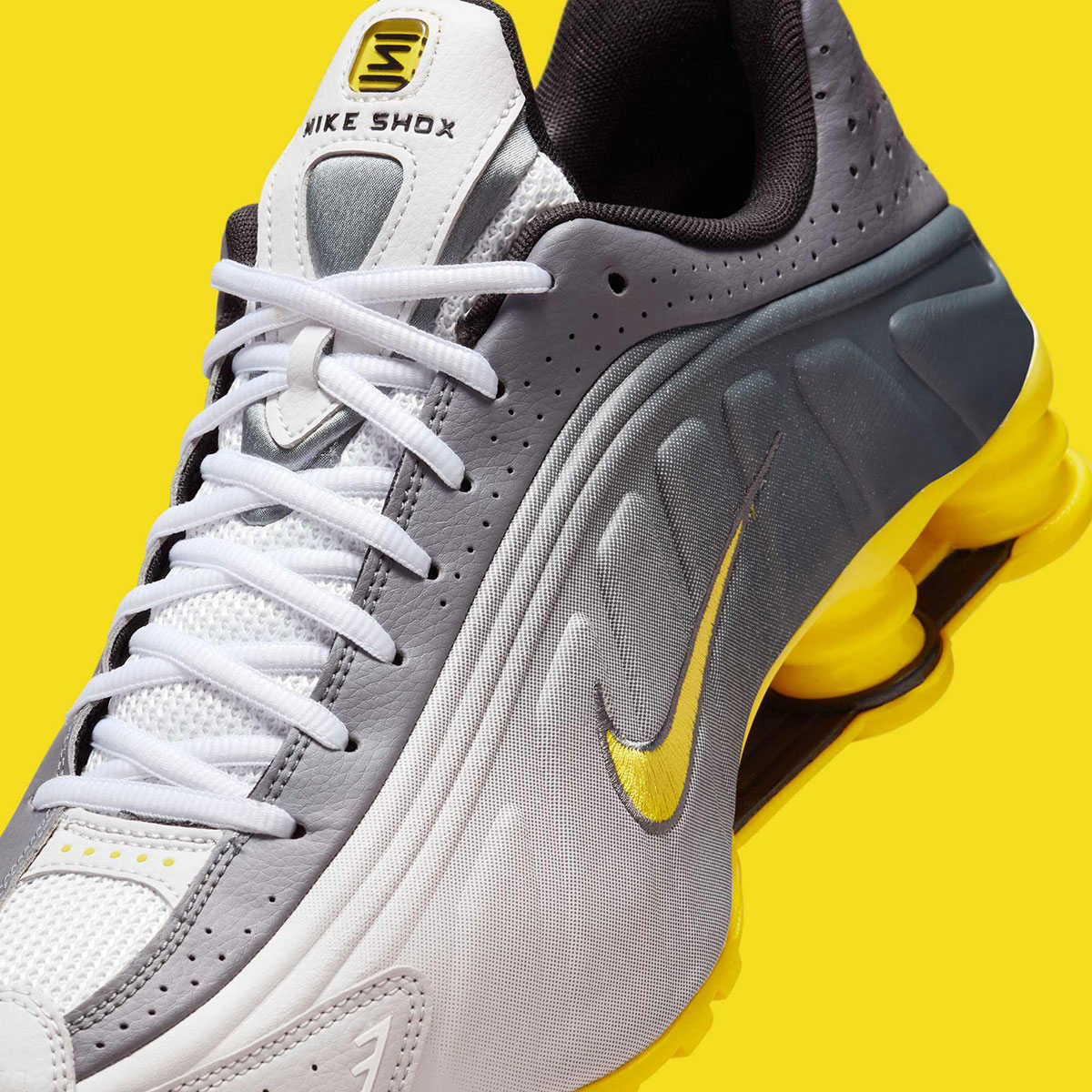 Nike Shox R4 Vast Grey Light Graphite Smoke Grey Bright Citron Ih3397 078 8